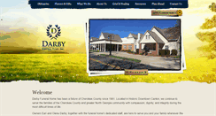 Desktop Screenshot of darbyfuneralhome.com